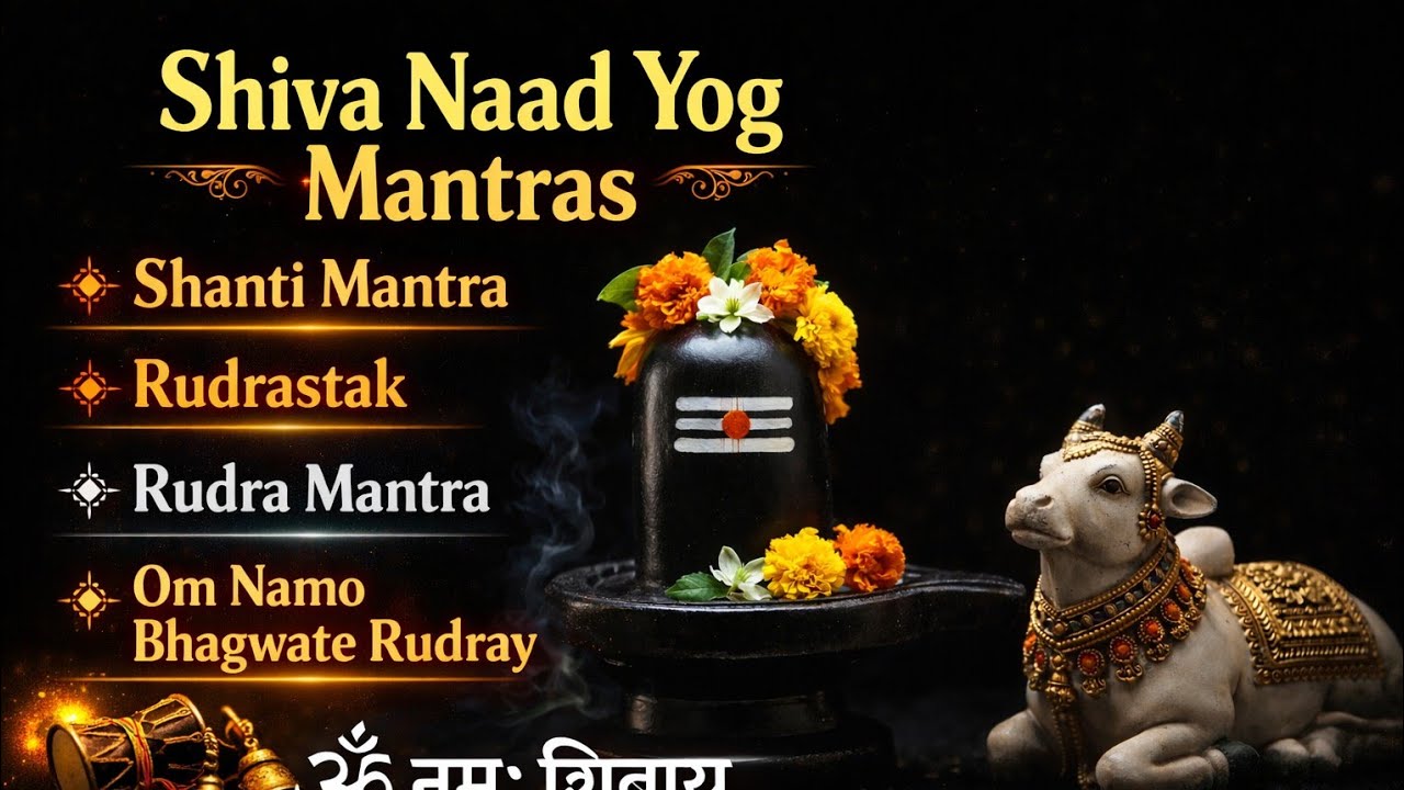 Shiva Naad Yog Mantras | Powerful Shiva Mantra Collection for Peace, Protection & Meditation