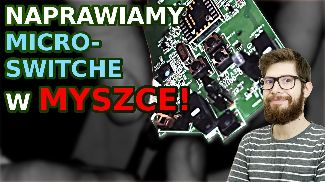 Przycisk myszki się zacina? Naprawmy!