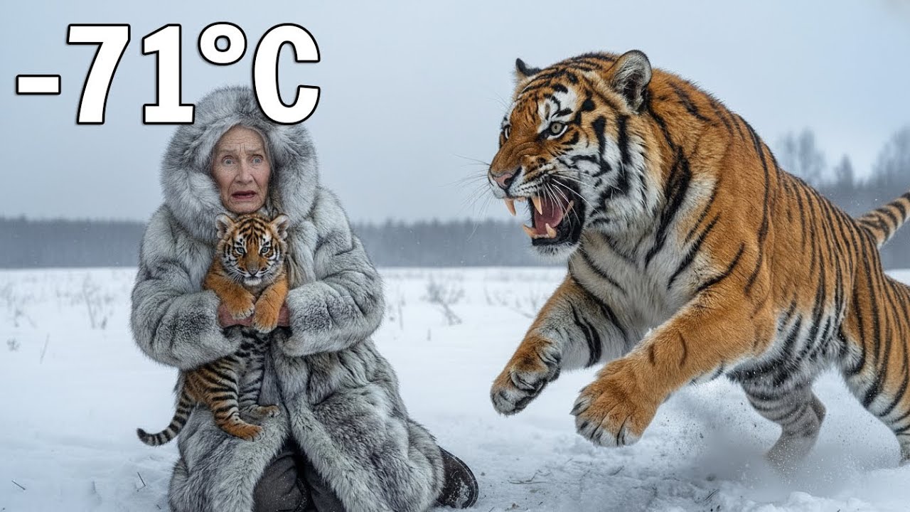She Saved a Dying Tiger Cub… Then a Miracle Appeared Outside Her Door | Yakutia −71°C