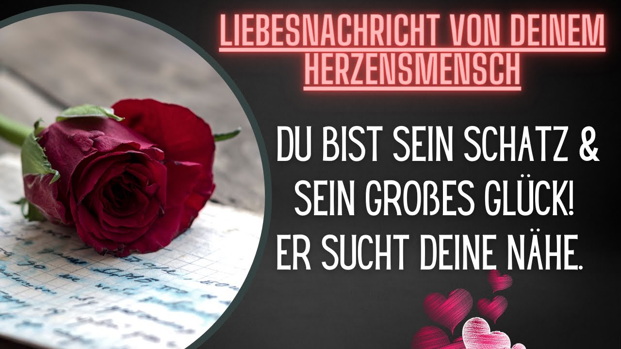 LIEBESNACHRICHT von deinem HERZENSMENSCH 💌 - zeitlos (Orakel Tarot Kartenlegen)
