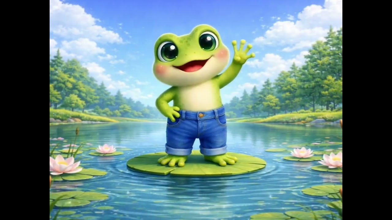 Żabka Janek – Wesoła Piosenka dla Dzieci 🐸🎵 | Taniec i Zabawa
