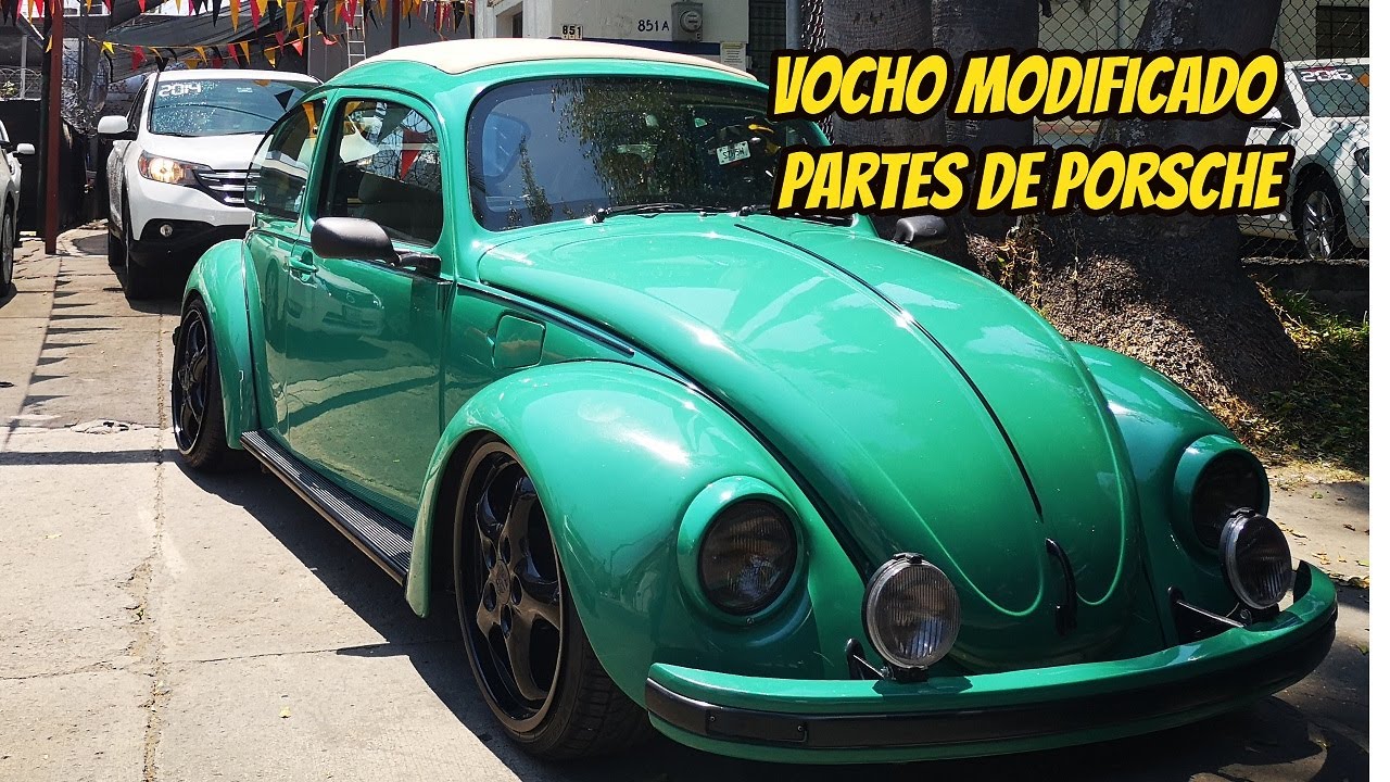 Vocho con partes de porsche