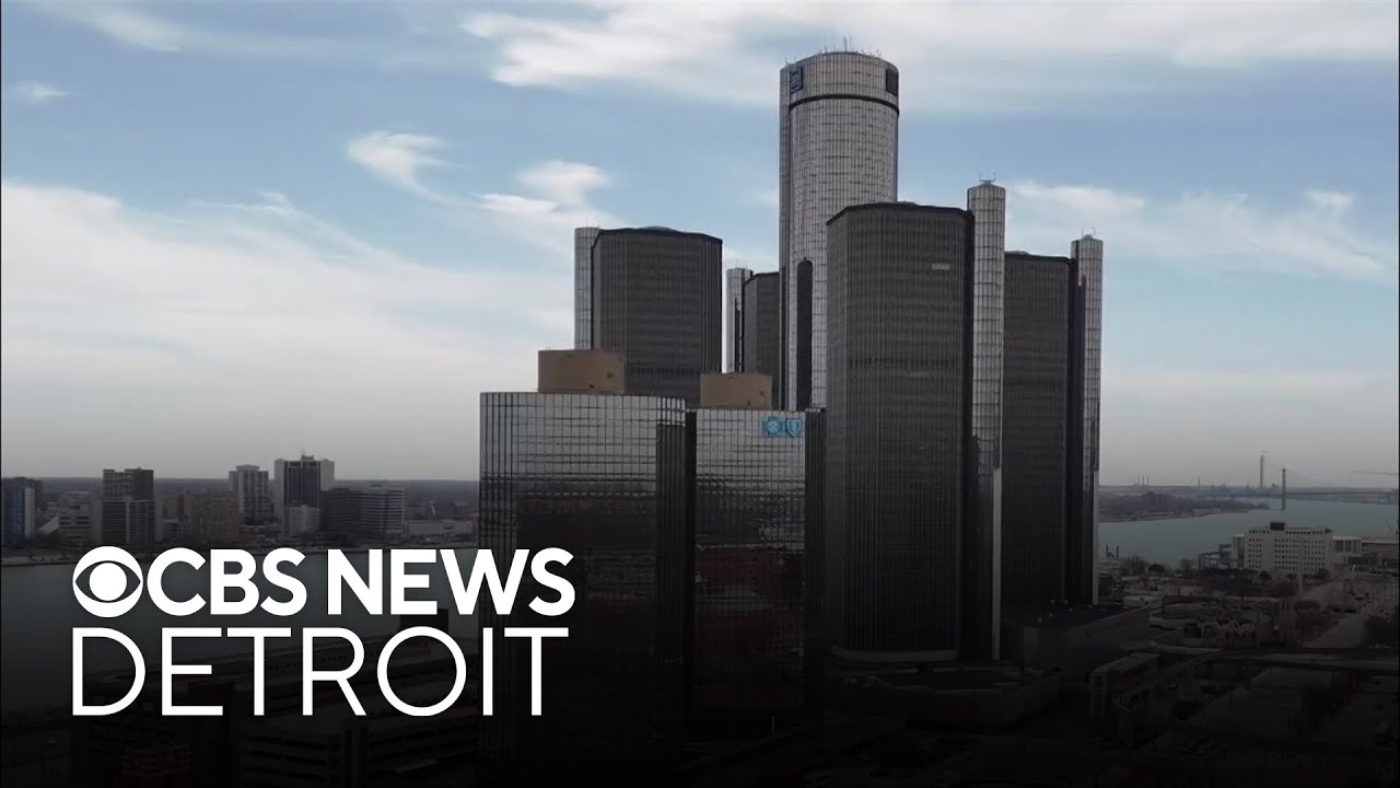 Detroit's iconic Renaissance Center office building on the auction block