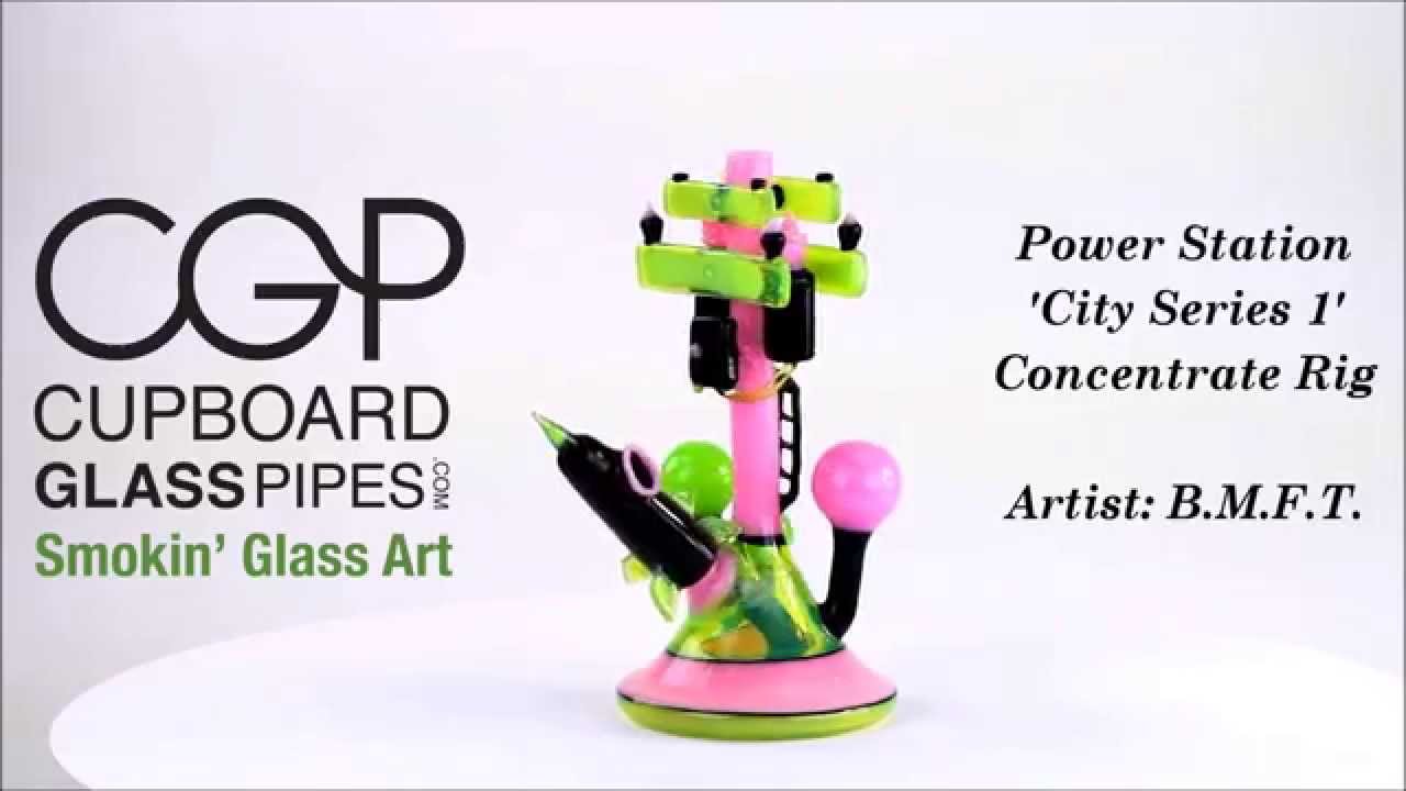 B.M.F.T. - Pink and Slyme Power Station 'City Series 1' Concentrate Rig