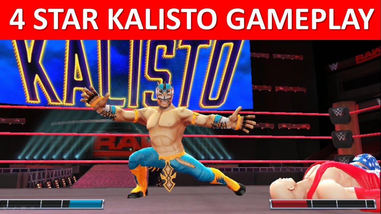 WWE Mayhem 4 Star Kalisto GamePlay & Game Video | WWE Game for Android & IOS