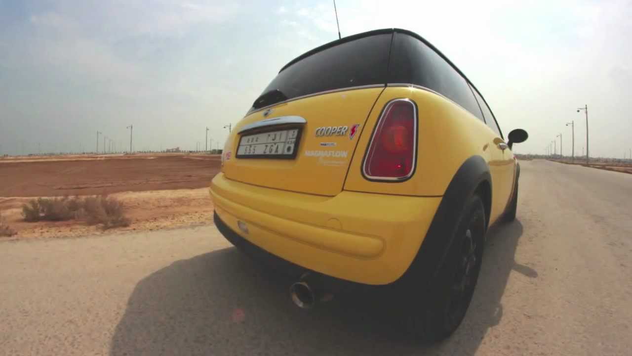 Mini Cooper 2002 OBX Header + Magnaflow Exhaust + Injen Intake ميني كوبر