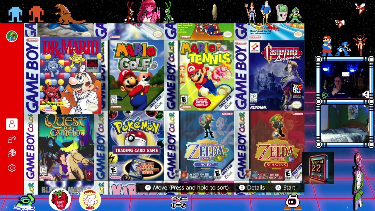 Starting off with a Mega Man IV, gameboy playthrough.. Then going to work on some other games.. Happ