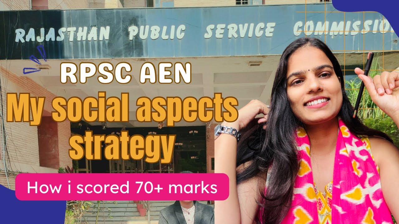RPSC AEN Social Aspects Strategy|RPSC AEN| #rpsc #rpscaen #govtjobs #exampreparation #exam #job #ras