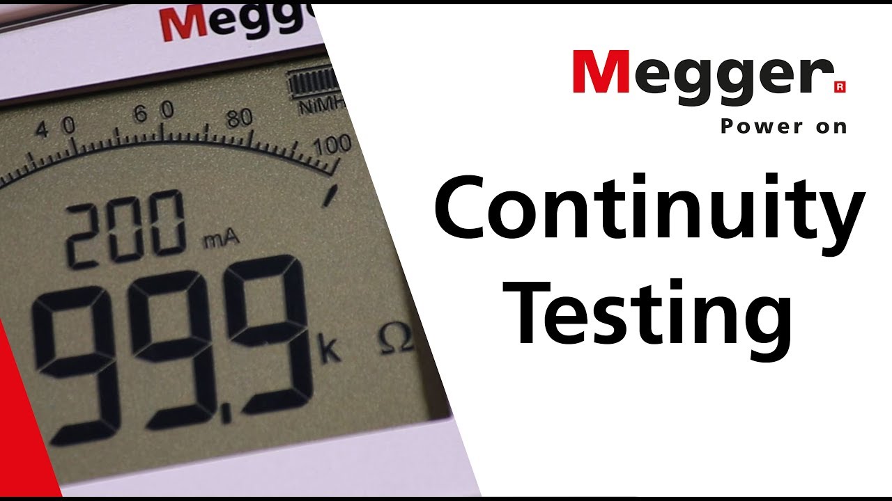 MFT1741 Continuity Measurement Test with auto start and audible notice when test is completed