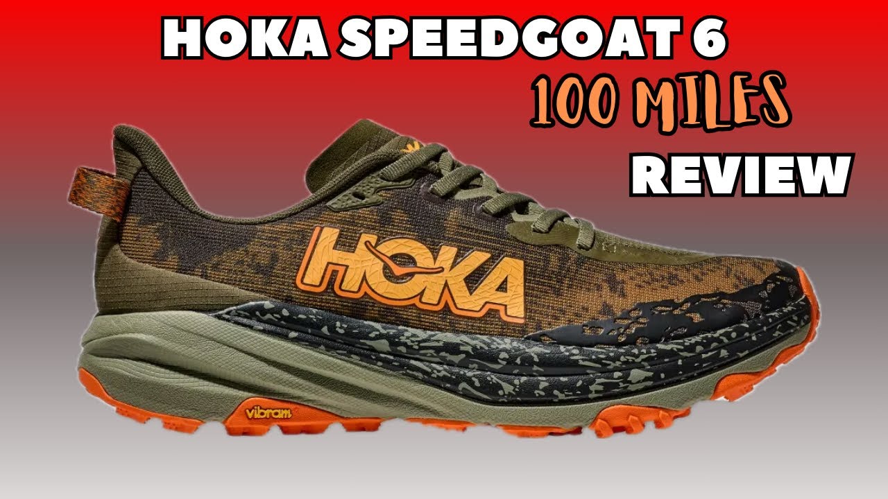 HOKA SPEEDGOAT 6 REVIEW | Trail Shoe | Verdict After 100 miles | #hoka #speedgoat6 #running