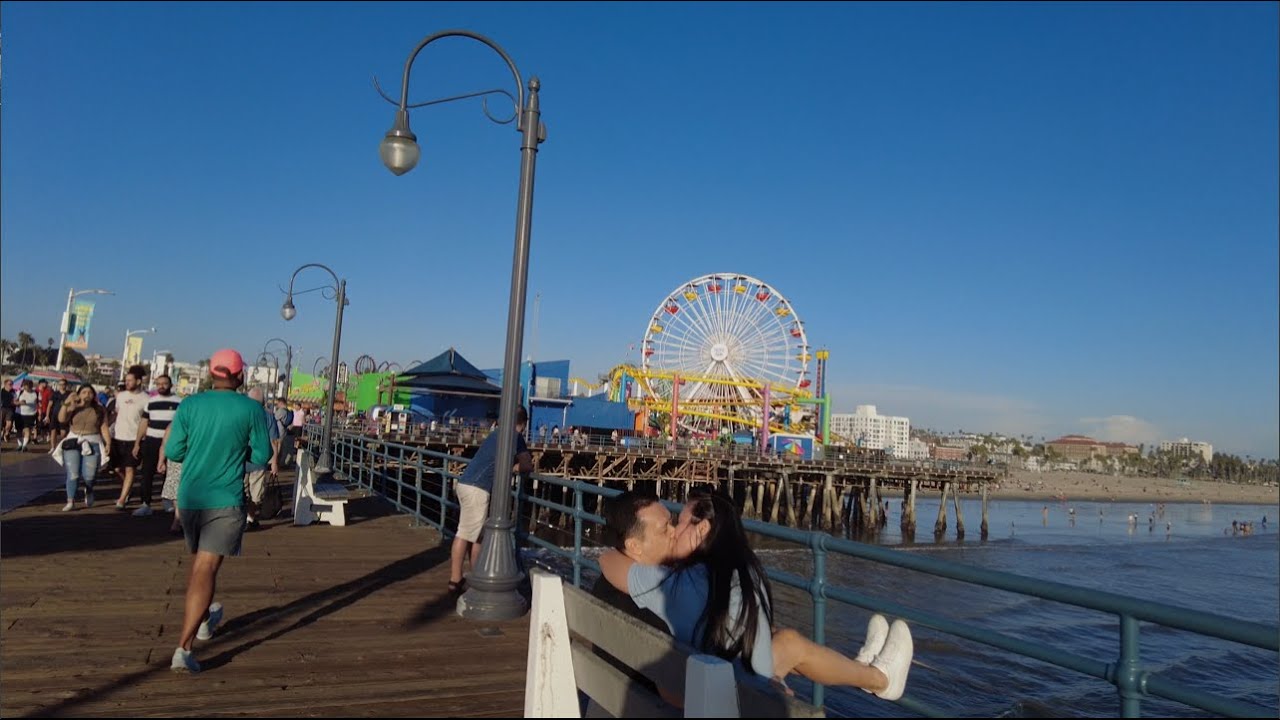 Santa Monica Pier | Los Angeles Walking Tour | Los Angeles USA