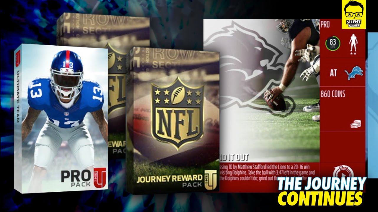 Madden 16 Ultimate Team Journey Gameplay | 