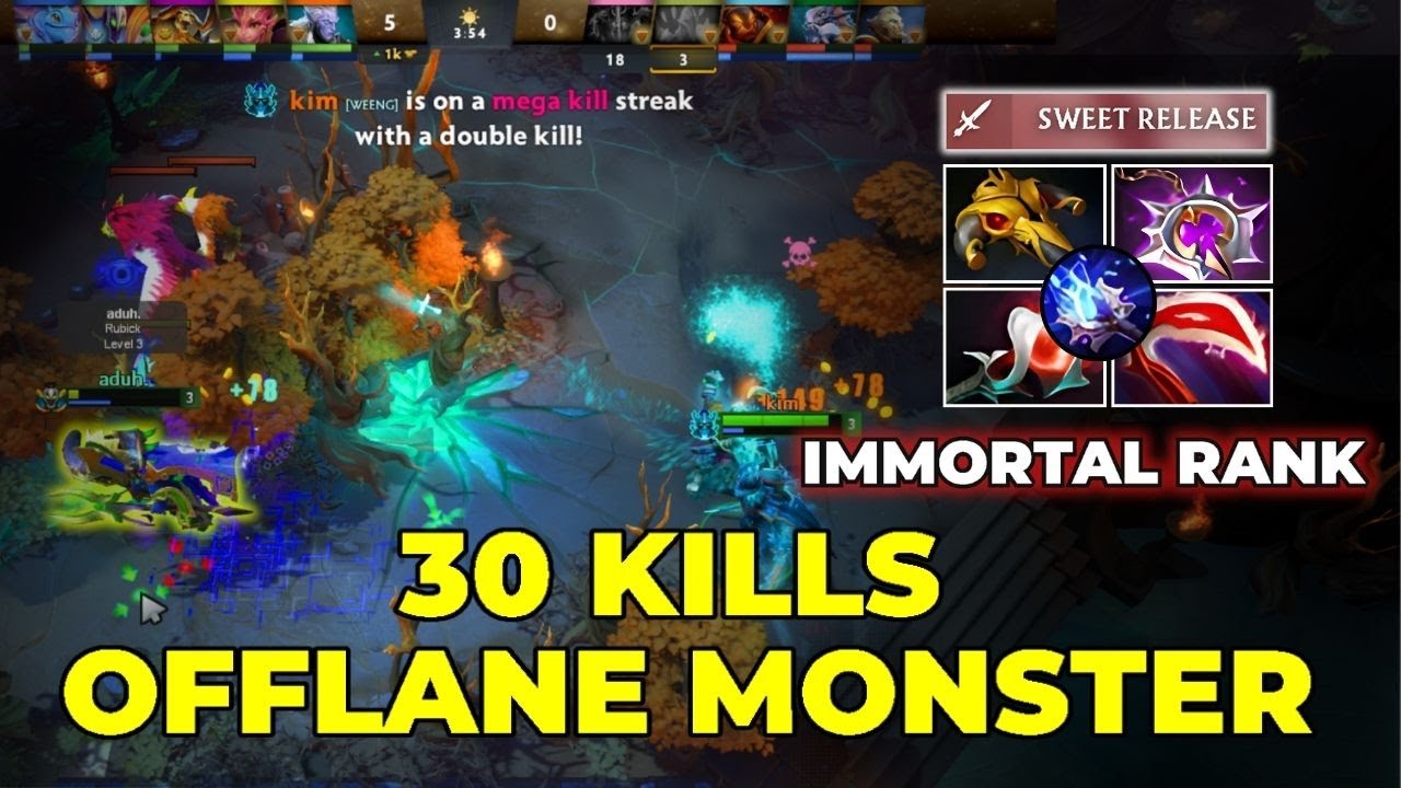 New Offlane Phantom Assassin DESTROYS game with 30 kills - Dota 2 7.38c Highlights.