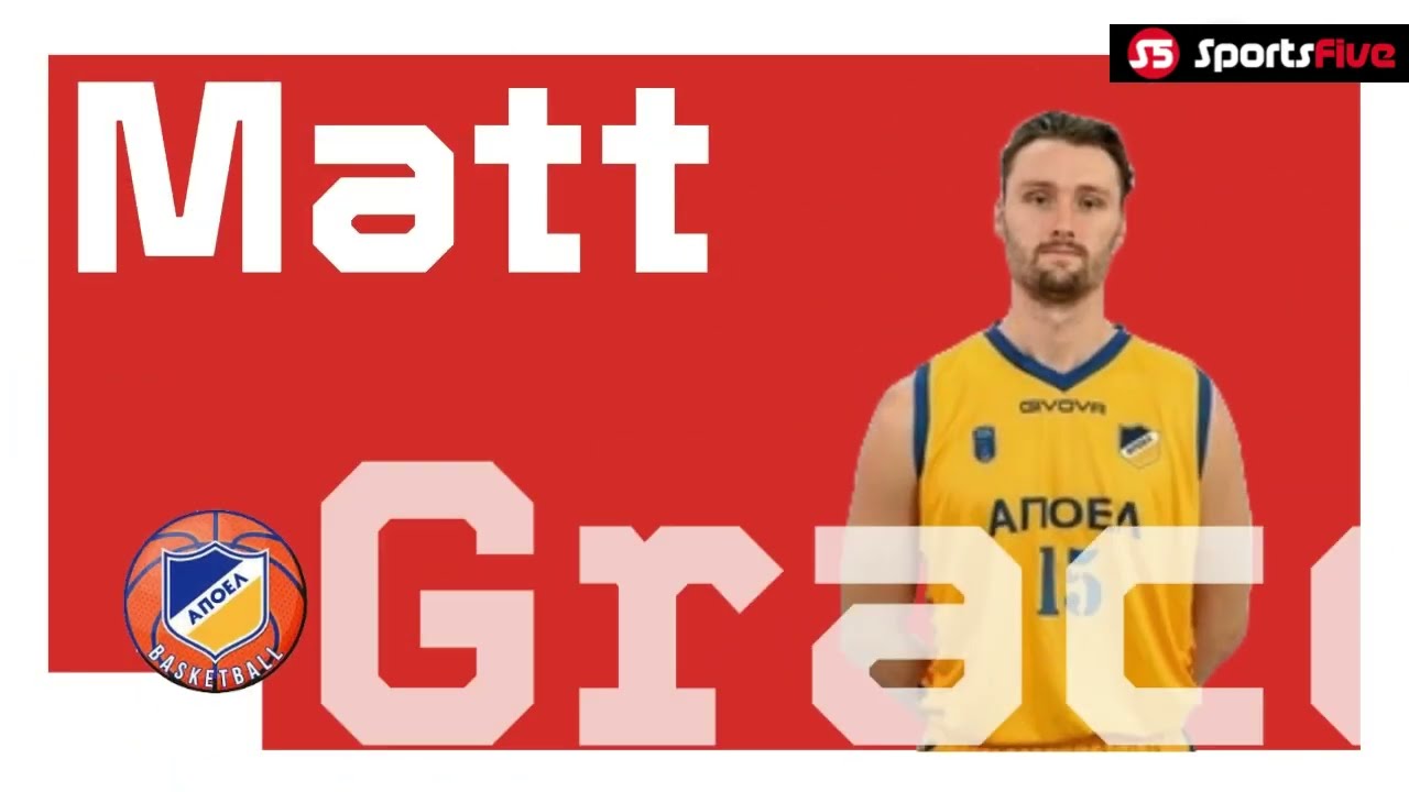Matt Grace Highlights 2023-24 Apoel