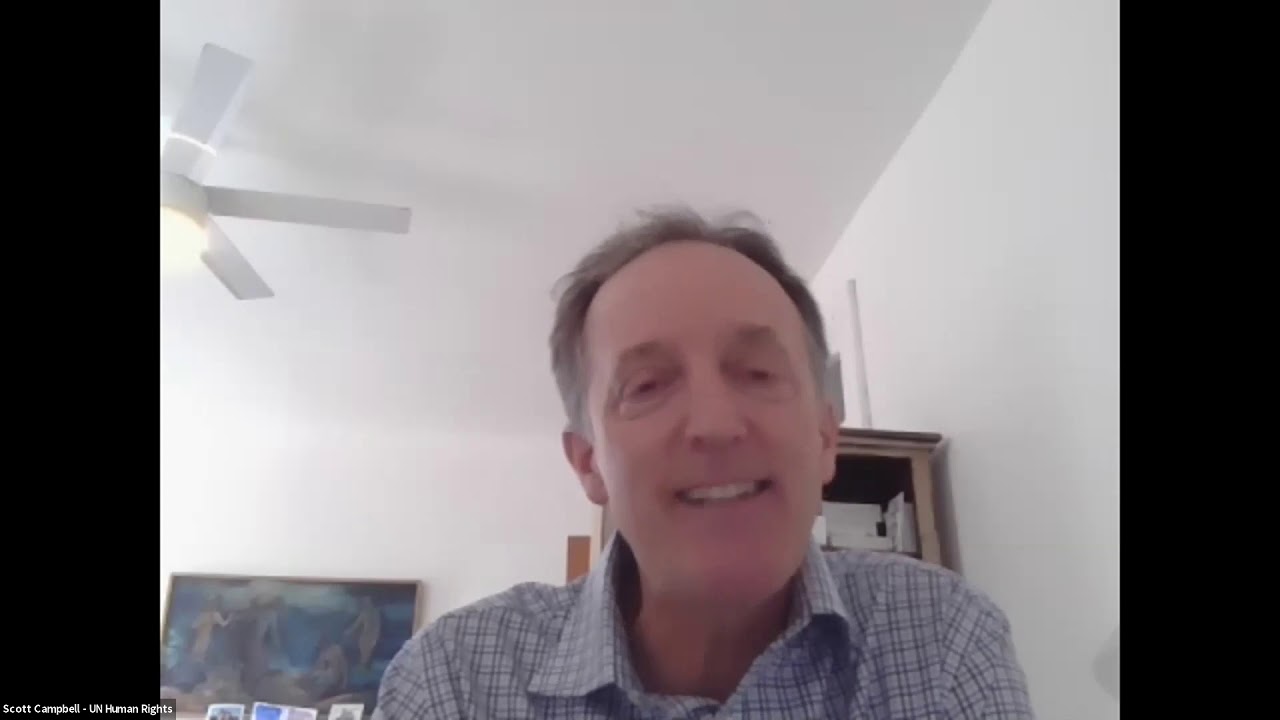 Scott Campbell, Senior Human Rights Officer, UN OHCHR