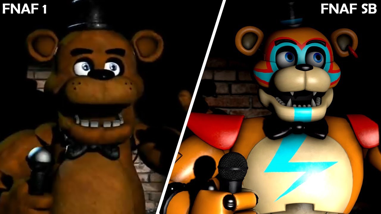 [FNAF/SFM] FNAF 1 Trailer but it's FNAF Security Breach VERSION