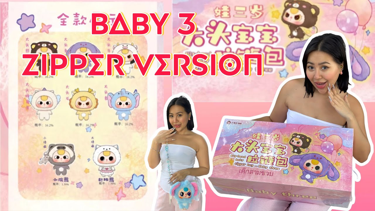 BABY 3 zipper version Unboxing 🥰