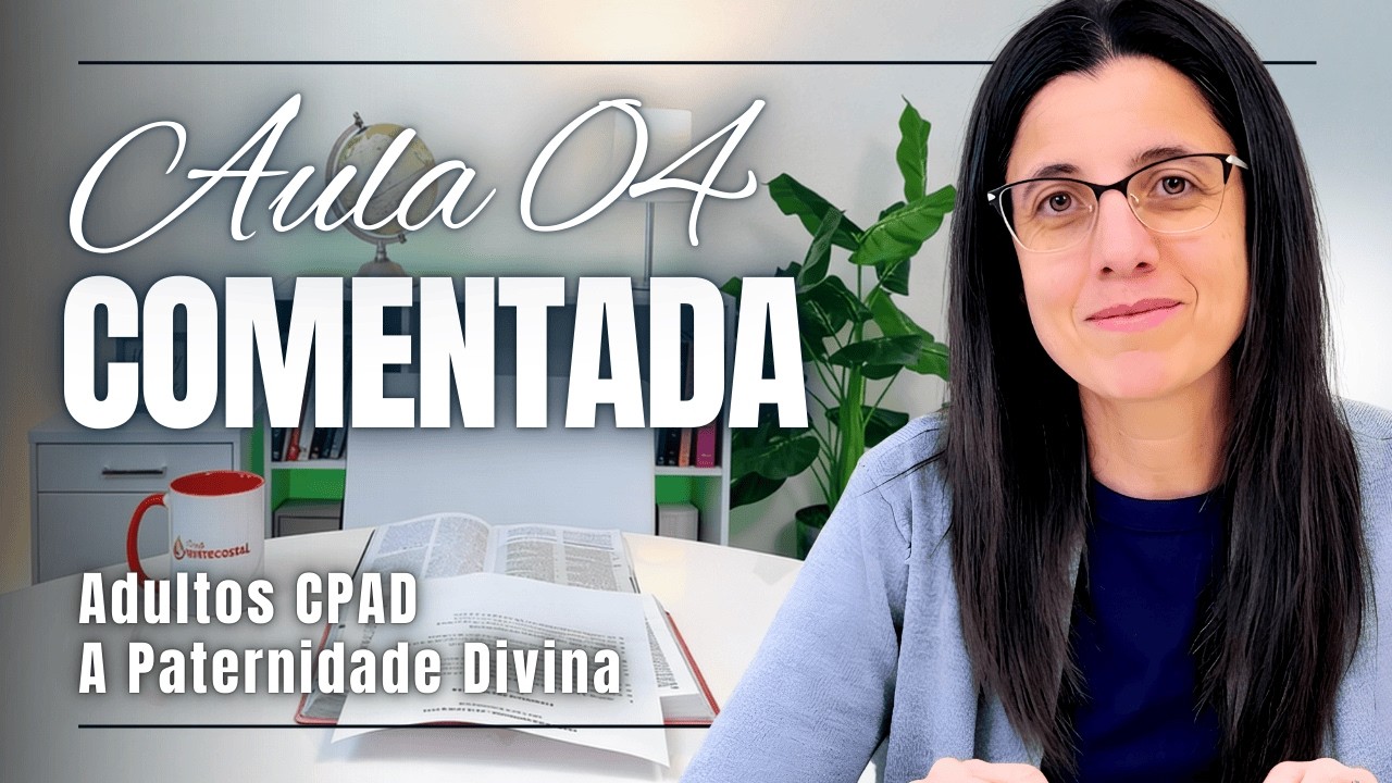 EBD Lição 4 A PATERNIDADE DIVINA – 25 de Janeiro de 2026 COMENTADA