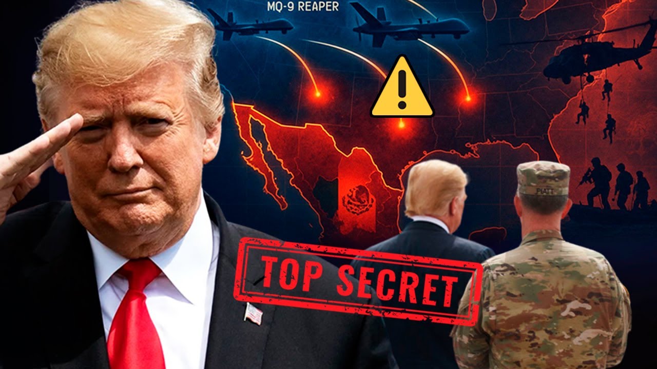 🇲🇽🇺🇸 M&Eacute;XICO Y EE.UU ESTAN CAZANDO C&Aacute;RTELES JUNTOS... O AL FILO DE UNA INVASI&Oacute;N MILITAR? ⚠️🔴