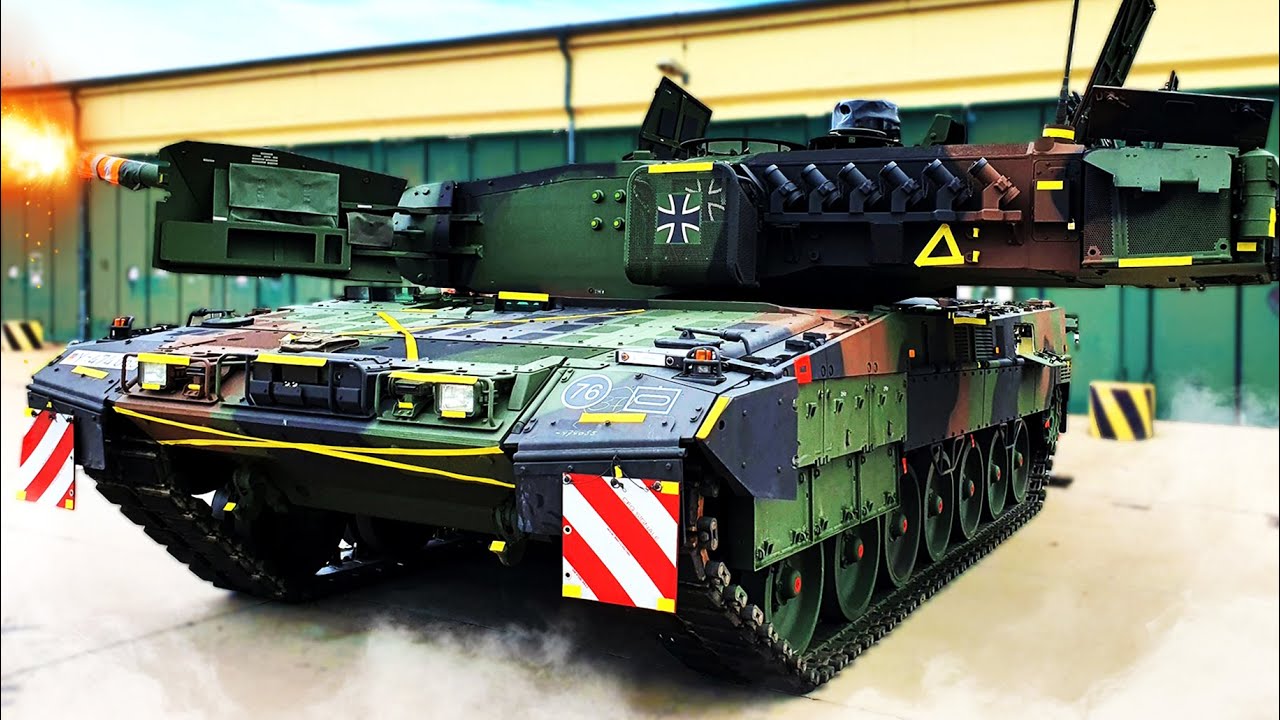 НЕМЕЦКИЙ Новый Танк Leopard 2A8 Лучше БРИТАНСКОГО Challenger 3?!