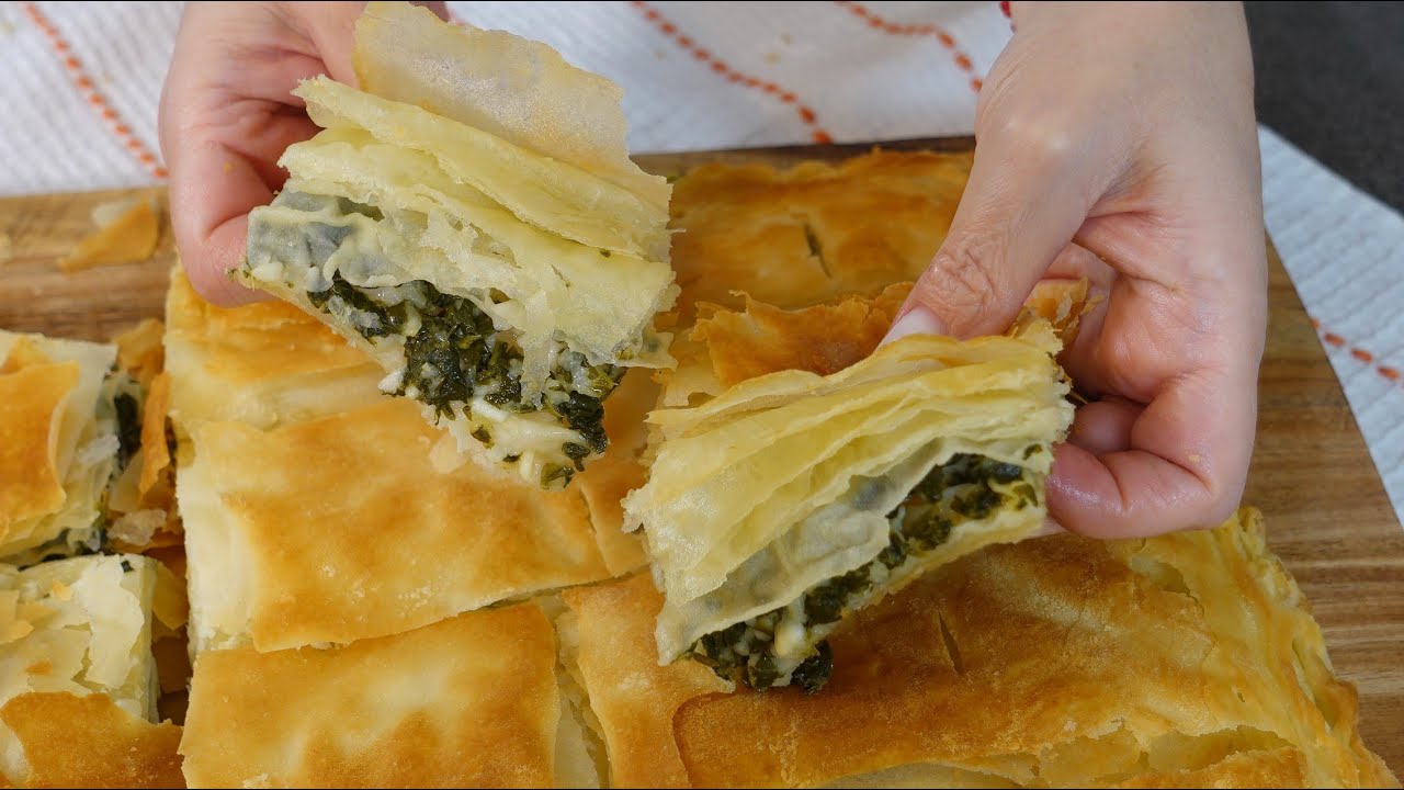 Kako napraviti domaću pitu bez kvasca! Bez čekanja & narastanja | No-Yeast Flaky Pie!