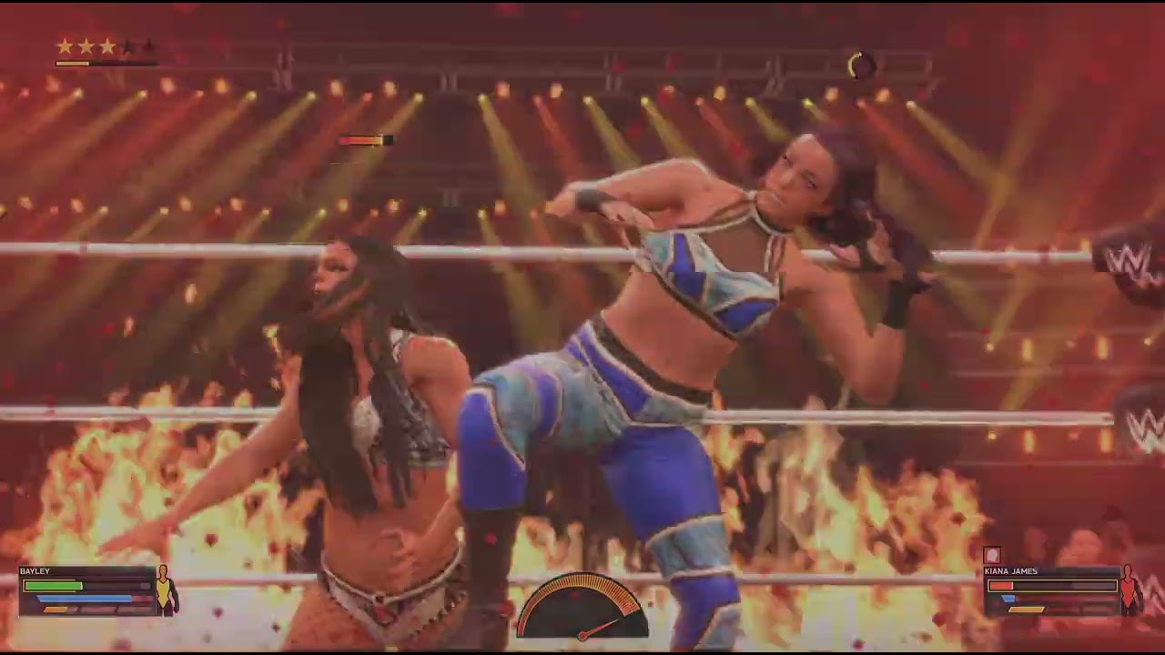 WWE 2K26_ BayLeY vs KiaNa James  !!!