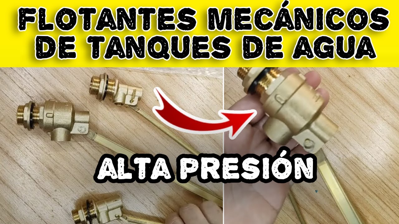 Flotantes de agua para alta presion y presion Normal.