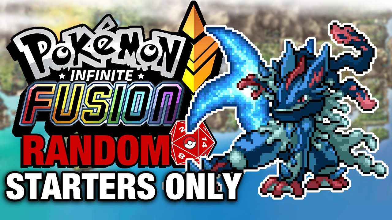 Pokemon Infinite Fusion Randomized Hardcore Nuzlocke — ТОЛЬКО ДЛЯ НАЧАЛЬНЫХ СЛИЯНИЙ