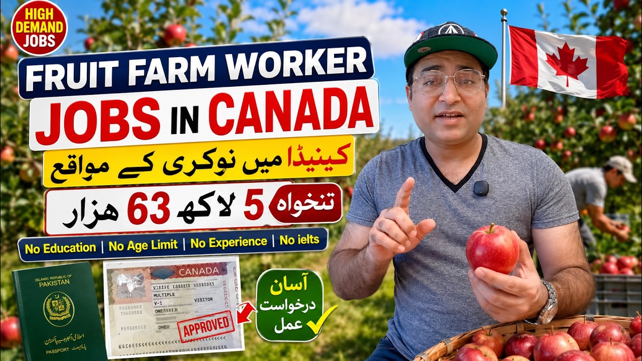 Fruit Farm Worker Jobs in Canada 2026 | Apple Picker Jobs | Complete Guide