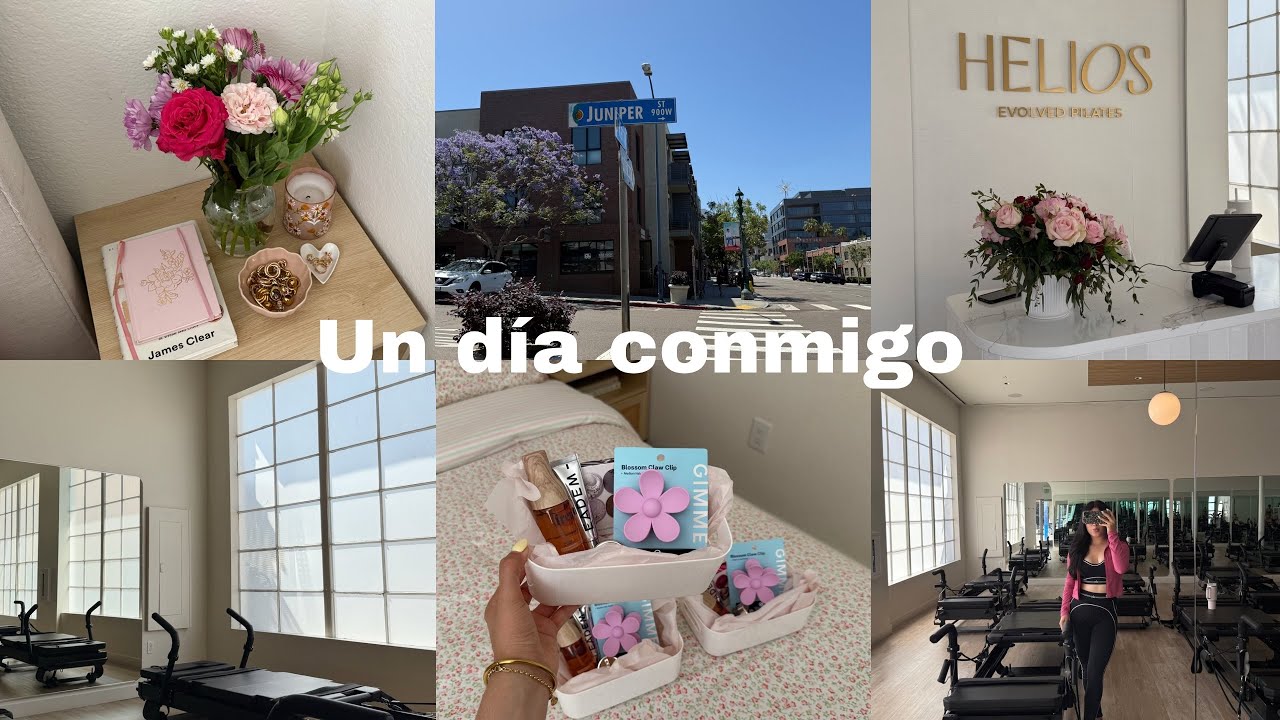 Un día conmigo | Pilates, trader joe’s flowers, gift baskets, farmers market con mis amigas 💐🧺💫💌