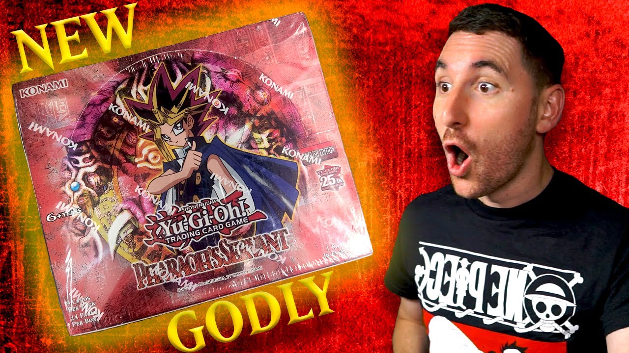 GODLY Opening of NEW Pharaohs Servant Yugioh 25th Anniversary Booster Box!