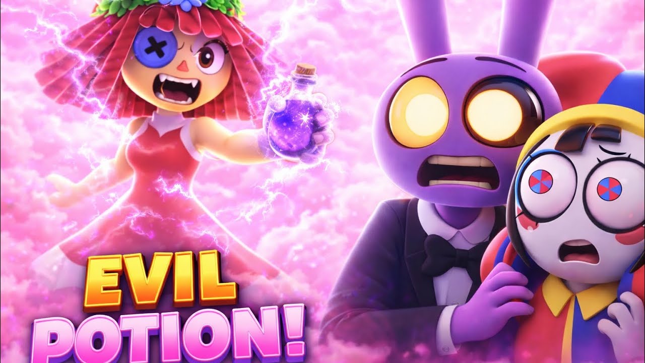 Evil Potion  Amazing Digital Circus.Part 2  #jax #animation #pomni #theamazingdigitalcircus
