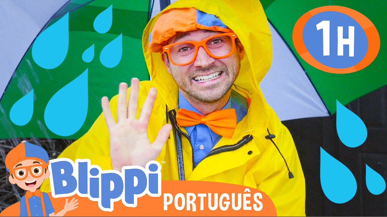 Blippi Aprende Sobre o Clima | 1 HORA DE BLIPPI | Blippi em Portugu&ecirc;s | V&iacute;deos Educativos Infantis