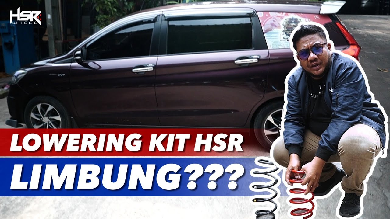MODIFIKASI SUZUKI ERTIGA ATASI LIMBUNG DENGAN LOWERING KIT HSR