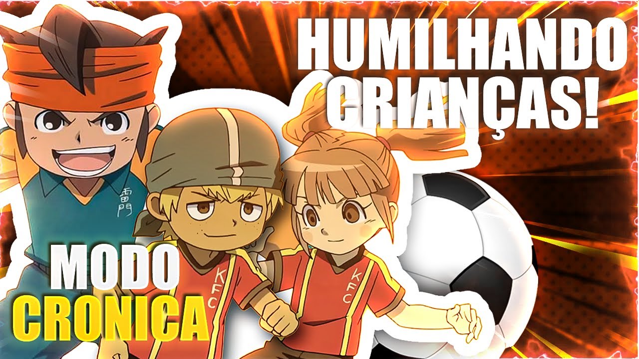 Derrotando as criancas de inazuma!!!