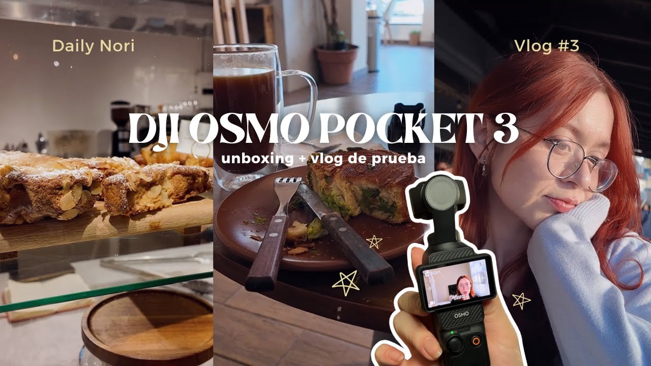 VLOG:  Unboxing DJI Osmo Pocket 3  ⋆˙ | la cámara de mis sueños | vlog de prueba | @daily_nori ⋆˙