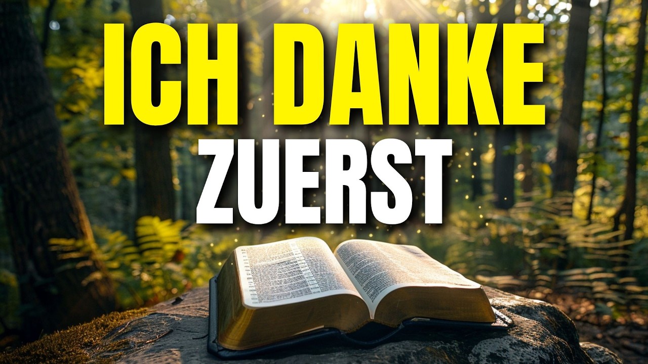 Meine erste Regung heute ist nicht Bitten, sondern Danken | Morgengebet