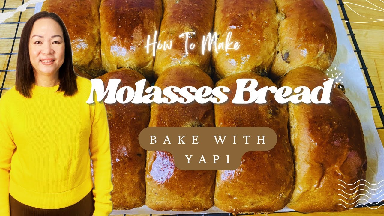 MOLASSES BREAD using Bread Machine ​⁠@BAKEWITHYAPI
