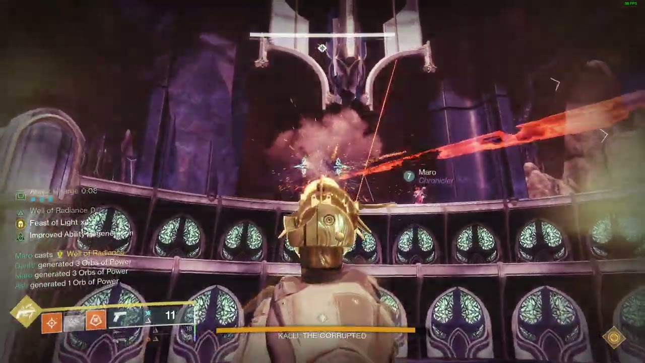 Last wish Quick Kalli Kill (easy red borders)