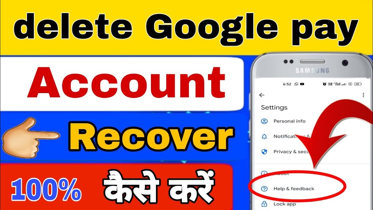 How to recover a deleted Google Pay account