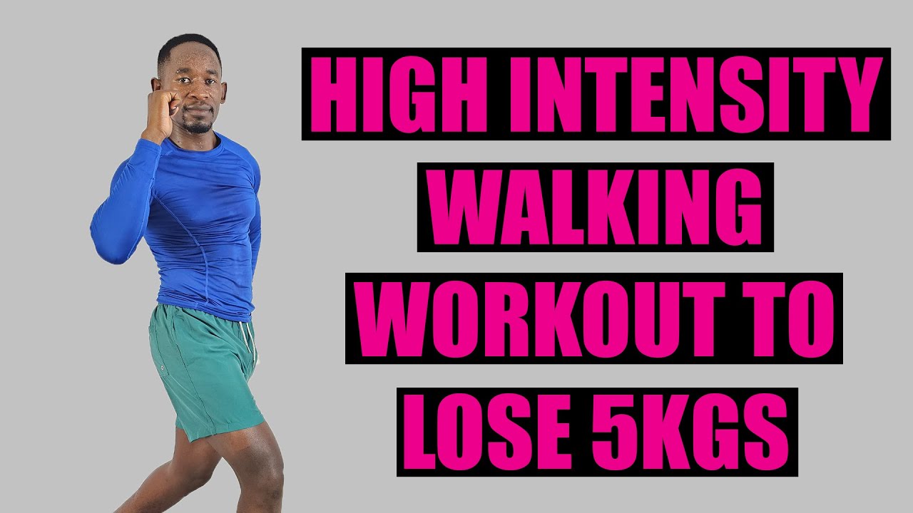 30-Minute High-Intensity Walk at Home Workout to Lose 5KGS No Gym