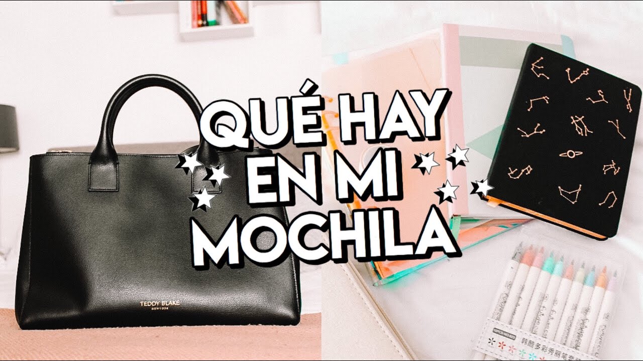 ¿QUÉ LLEVO EN MI MOCHILA DE LA ESCUELA? | 2020 | #RegresoAClases