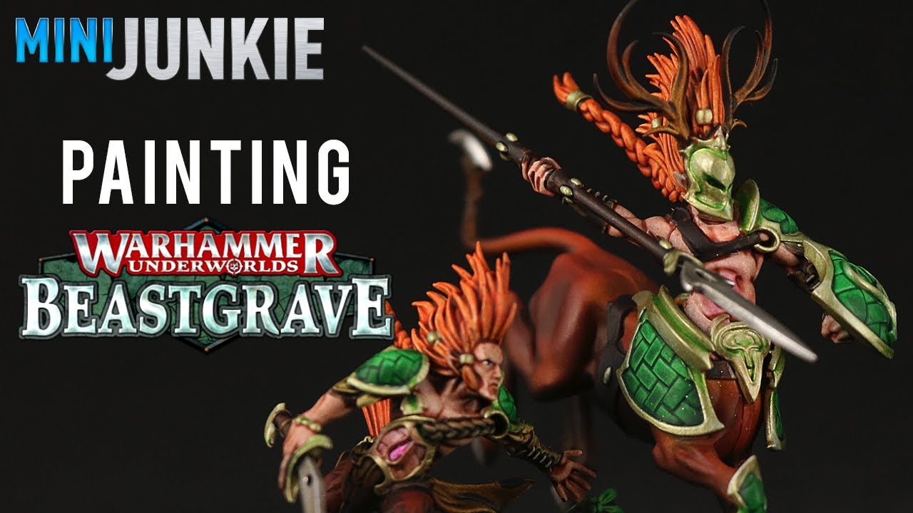 Painting Beastgrave - Skaeth's Wild Hunt Kurnothi