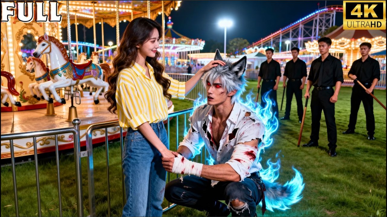 🐺Il ragazzo lupo ruggisce fuori controllo; tutti temono. Solo lei lo calma e lui si quieta.