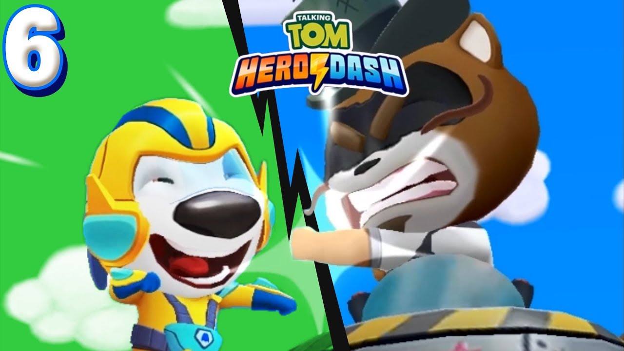 Talking Tom Hero Dash #6 | NUEVAS SKINS Y MISIONES | Gameplay