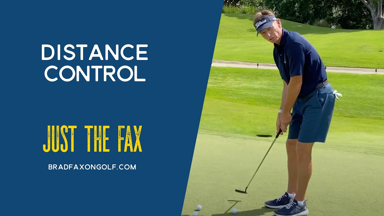 Brad Faxon: Putting Distance Control