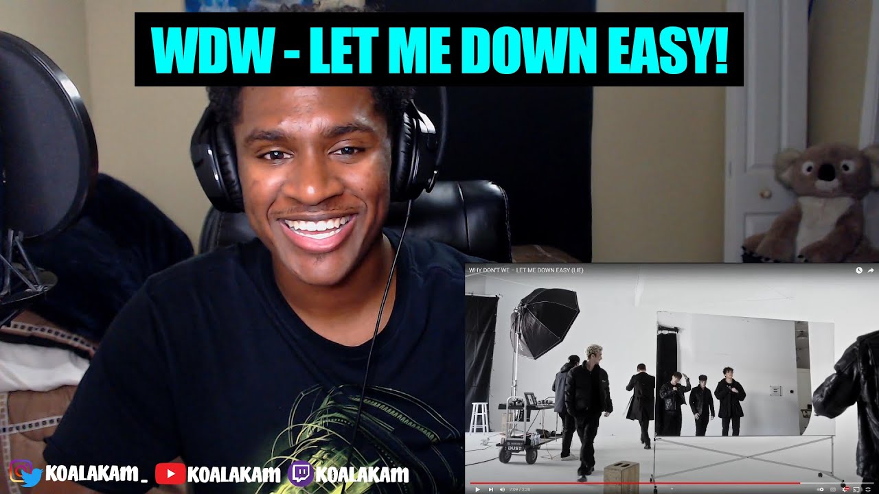 they dropped NEW MUSIC! WHY DON’T WE – LET ME DOWN EASY (LIE) | reaction