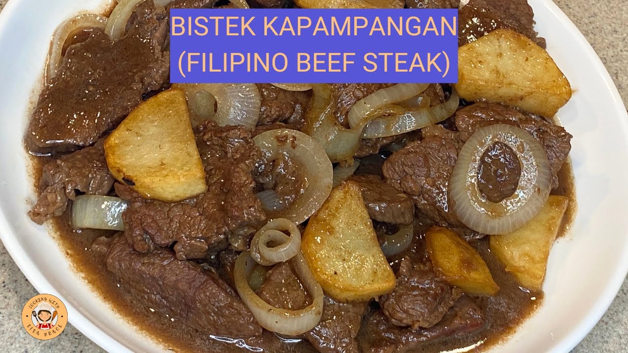 BISTEK KAPAMPANGAN * FILIPINO BEEF STEAK * BISTIG BAKA * EASY RECIPE