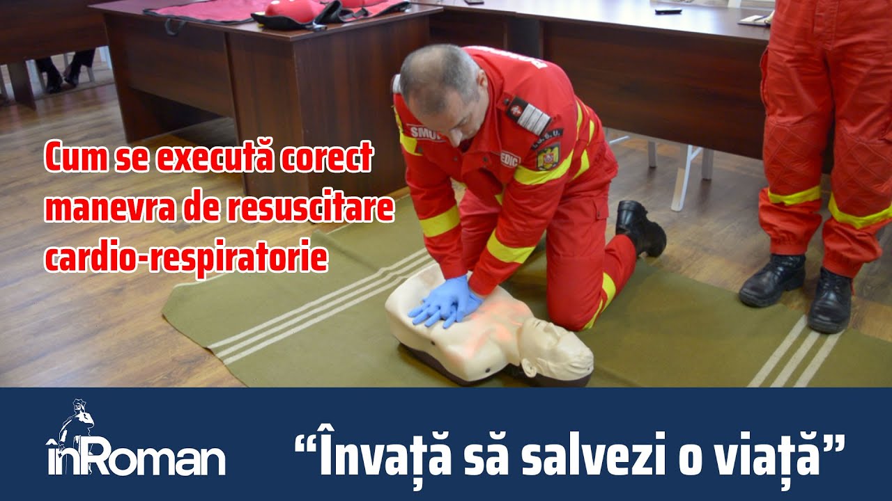 Cum se face corect manevra de resuscitare cardio-respiratorie