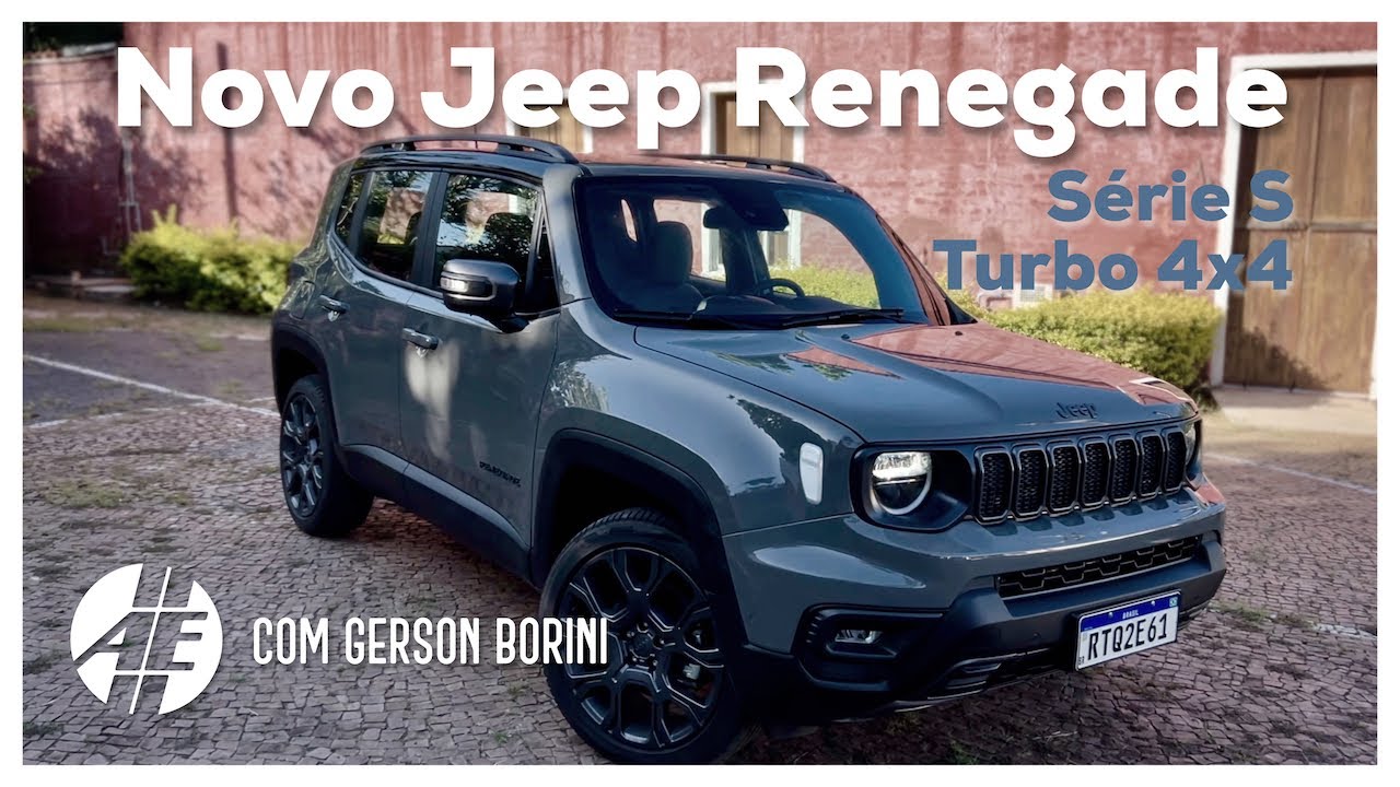 Novo Jeep RENEGADE Turbo 4x4. Avaliação completa com Gerson Borini. #Jeep #Renegade #Turbo